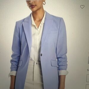 Vintage Amanda Smith periwinkle blazer 2P